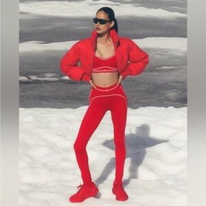 ALO Yoga Vibrant Red Leggings